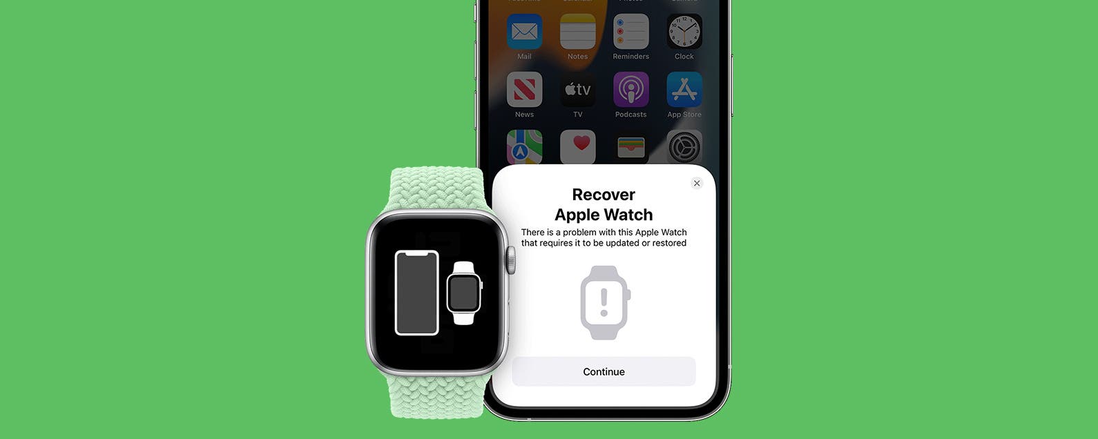 Stellen Sie auch die Apple Watch-Firmware vom iPhone in iOS 15.4 (2022) wieder her