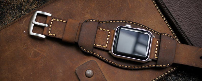 4 Beautiful Leather Apple Watch Bands